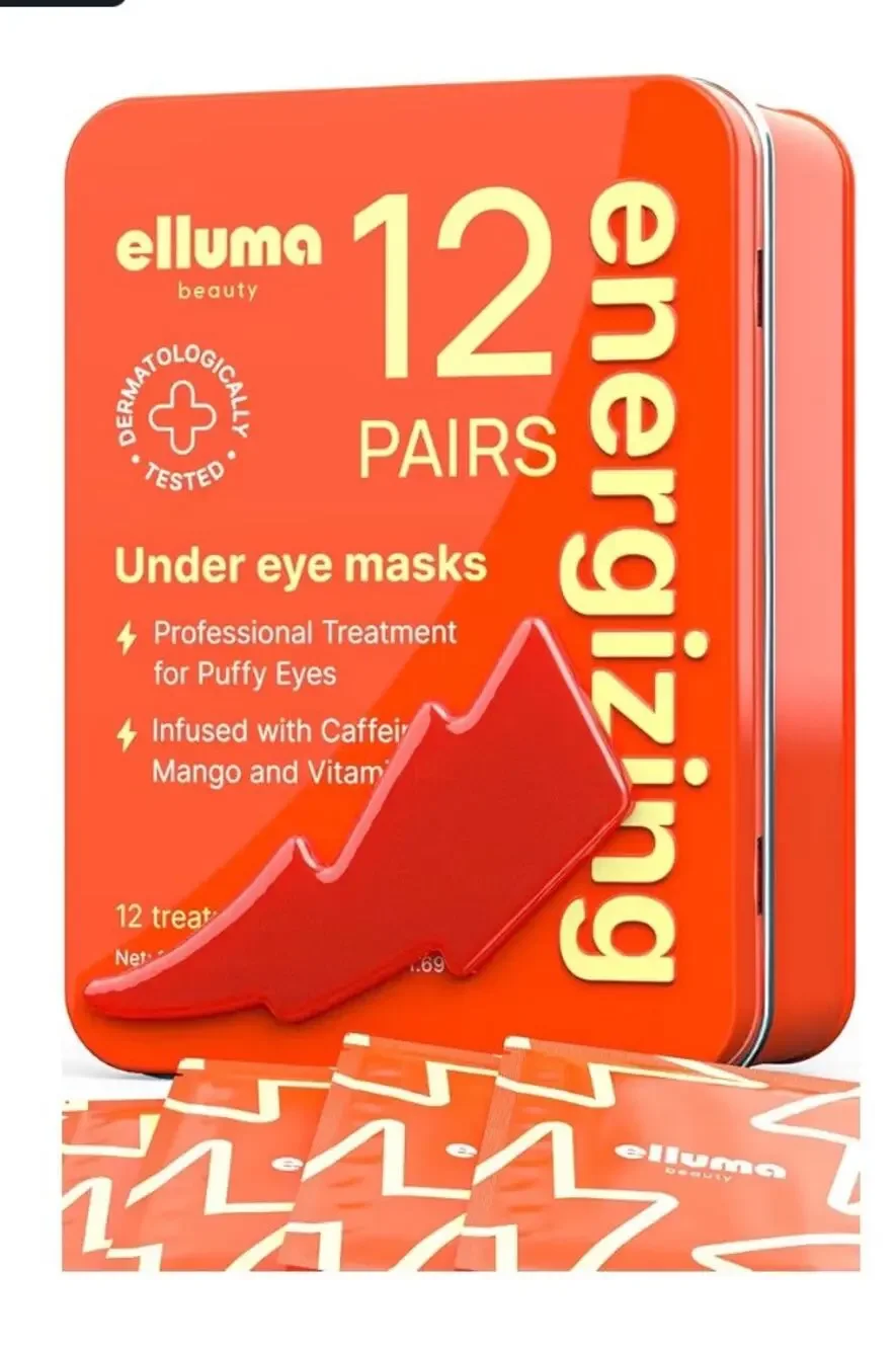 Elluma Beauty’s Lightning Bolt Energizing Eye Patches Sealed New